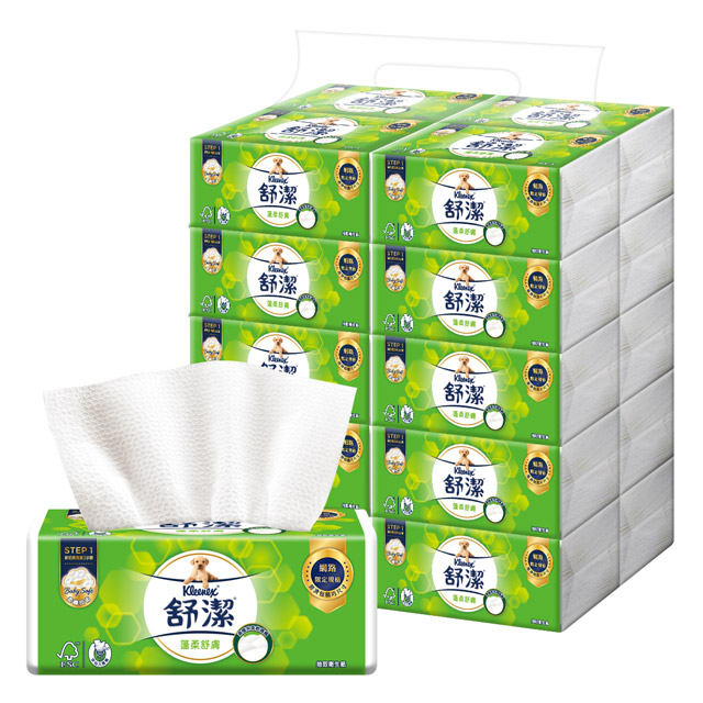 舒潔 蓬柔舒膚抽取衛生紙