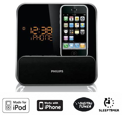 飛利浦ipod Iphone Docking 鬧鐘收音機 Dc315 Pchome 24h購物