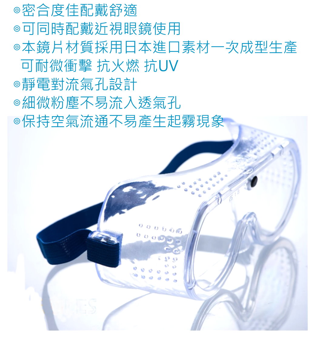 Cns防塵安全護目鏡sg 1 透明 Pchome 24h購物