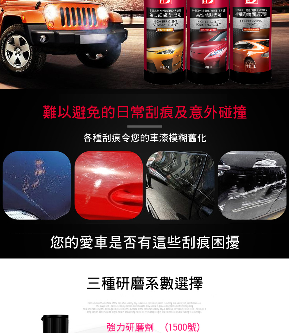 Botny 強力研磨劑 粗 1500 1l 為愛車漆面研磨 拋光的最佳研磨劑diy汽車大美容保養 Pchome 24h購物
