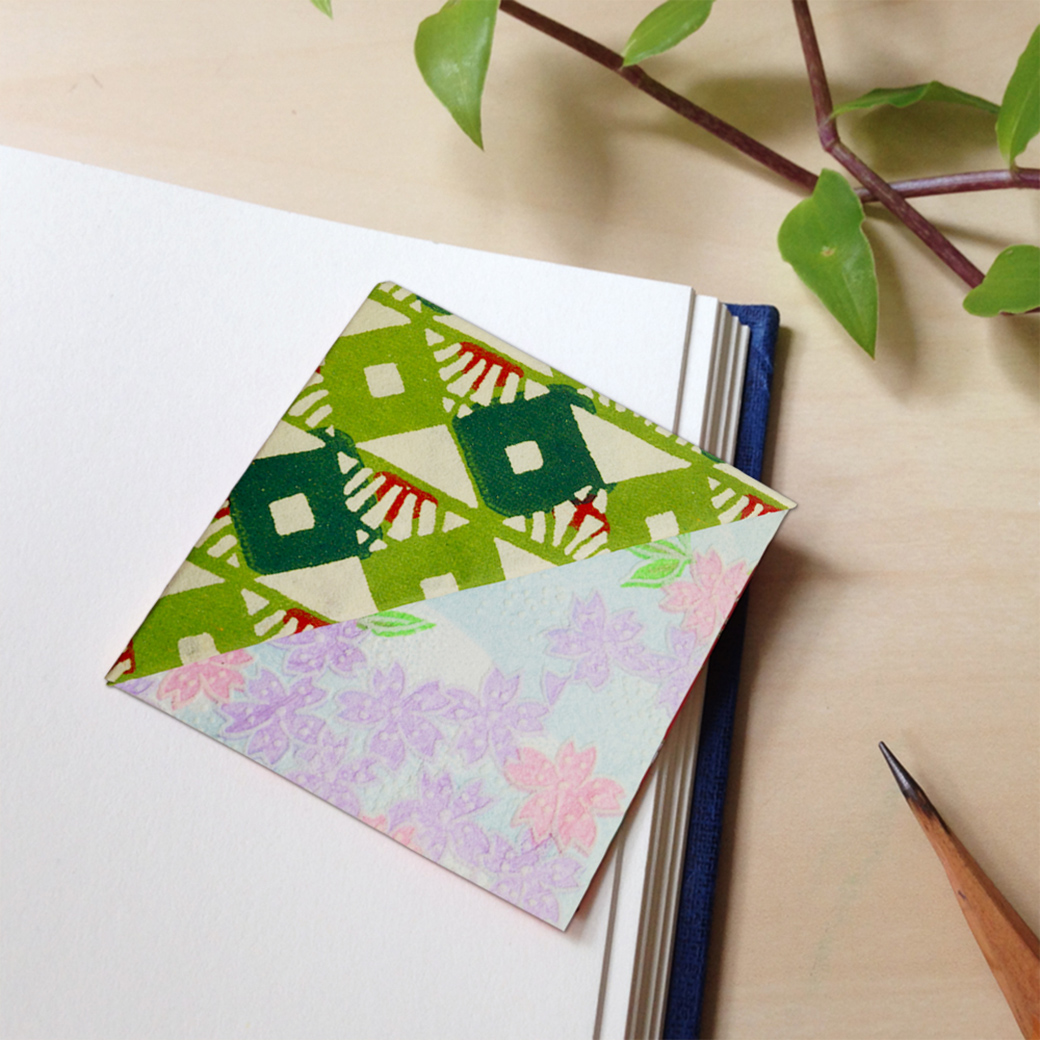 花角書籤 日本進口和紙 手祚書簽 Bookmark 052 Pchome 24h購物