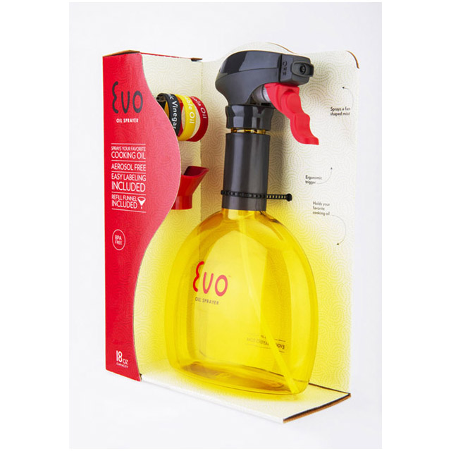 【美國Evo Oil Sprayer】一噴上手噴油瓶 (大)(黃)