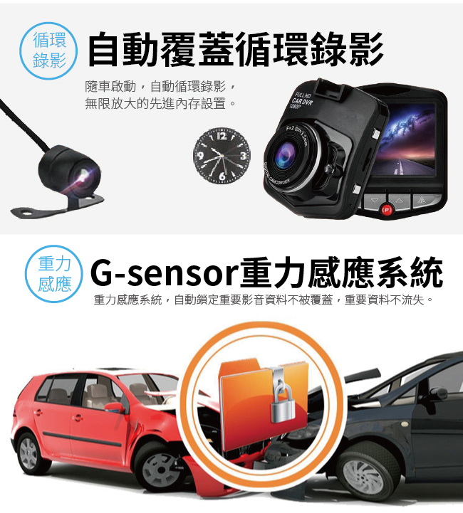 領先者is 207 1080p高畫質前後雙鏡行車紀錄器 Pchome 24h購物