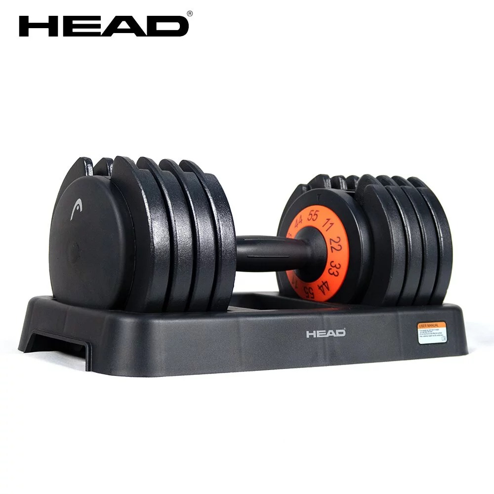 HEAD海德 快速可調式啞鈴55Lbs (單支裝/約25kg)