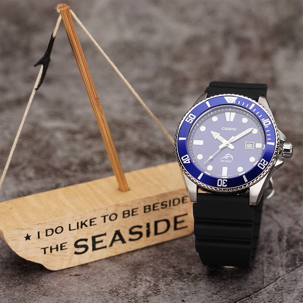 Casio 槍魚mdv 106b 2a 200米潛水錶 藍水鬼 Pchome 24h購物