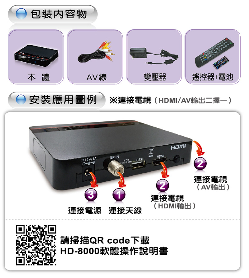 Px大通hd 8000 高畫質數位電視接收機影音教主ii Pchome 24h購物