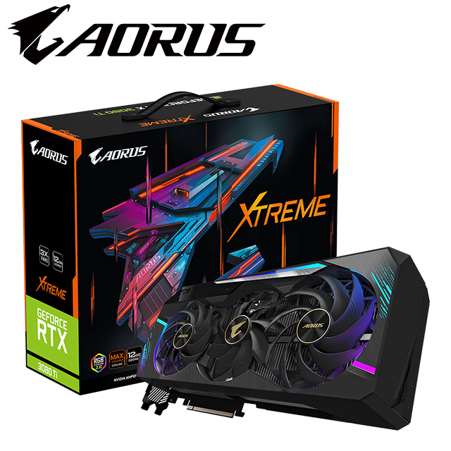技嘉 AORUS GeForce RTX™ 3080 Ti XTREME 12G 顯示卡