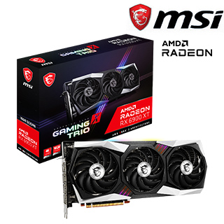 微星 Radeon RX 6900 XT GAMING X TRIO 16G 顯示卡+B560M PRO-VDH