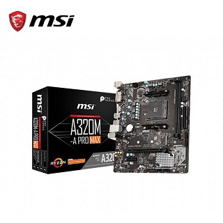 微星MSI A320M-A PRO MAX AMD主機板