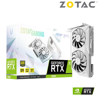 ZOTAC GAMING GeForce RTX™ 3060 AMP White Edition 12G 顯示卡