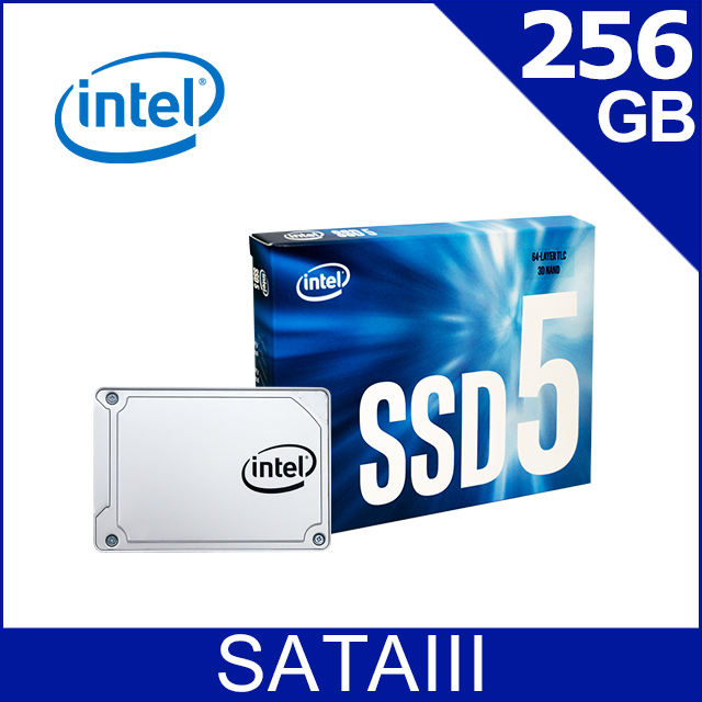 Intel E5100S系列 256GB 2.5吋 SATA SSD固態硬碟