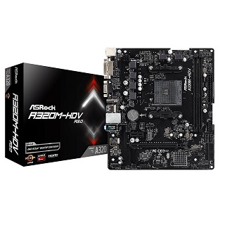 華擎 ASRock A320M HDV R3.0  AMD AM4 M-ATX  主機板