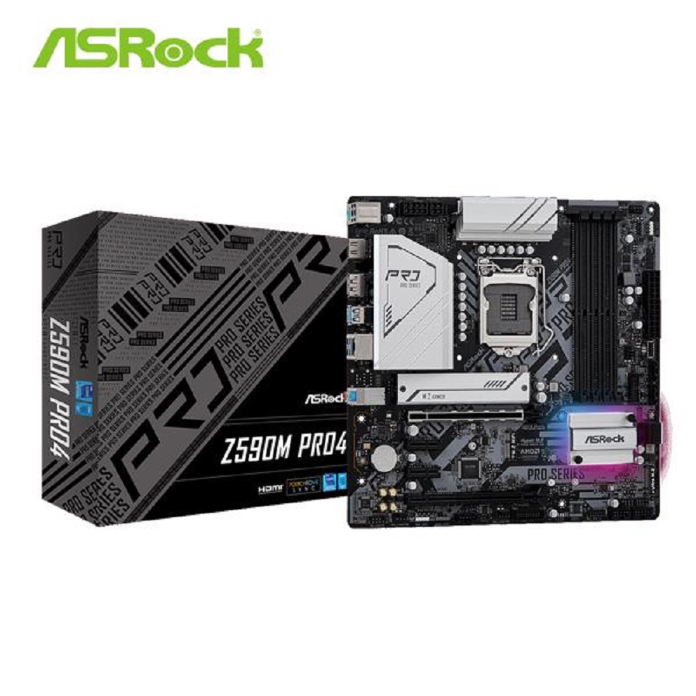 華擎 ASRock Z590M Pro4 MATX 主機板