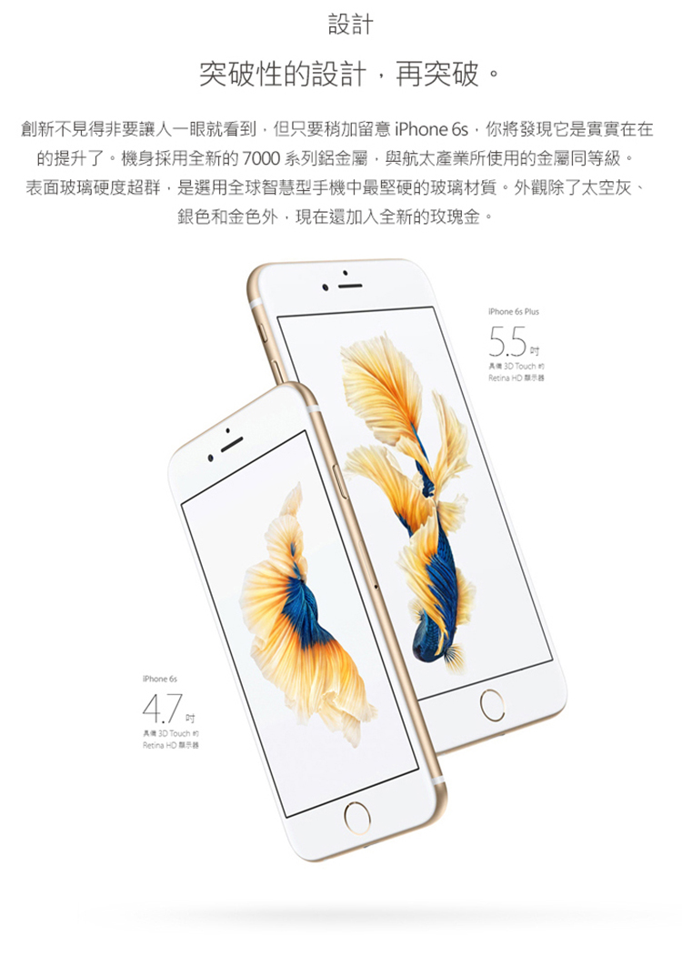 Apple Iphone 6s Plus 128g 5 5吋智慧型手機 Pchome 24h購物