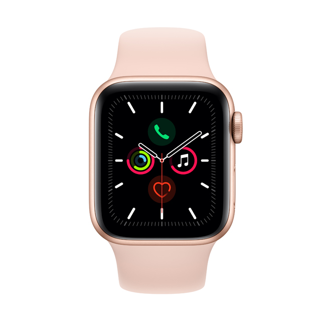 Apple Watch S5 Gps 40mm Gold Pink Sand Sport Band Mwv72ta A Pchome 24h購物