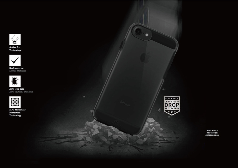 德國black Rock超衝擊抗摔透明保護殼 Iphone Se2黑 設計館simple Wear 手機殼 手機套 Pinkoi