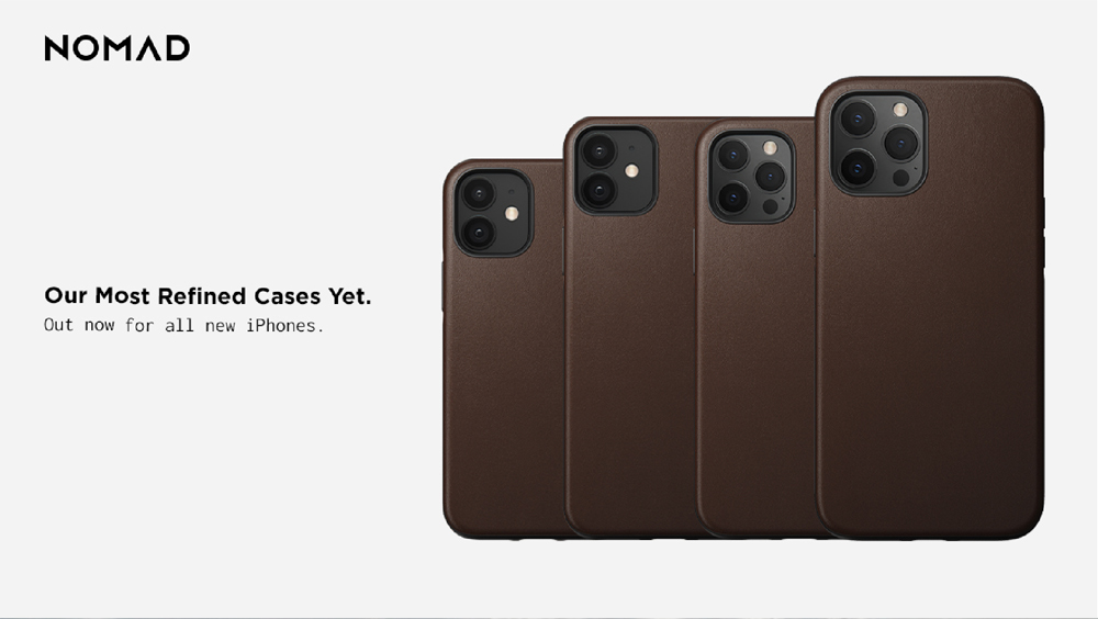 【US NOMAD】Classic Leather Shockproof Case-iPhone 12 Series - Phone Cases - Genuine Leather Multicolor